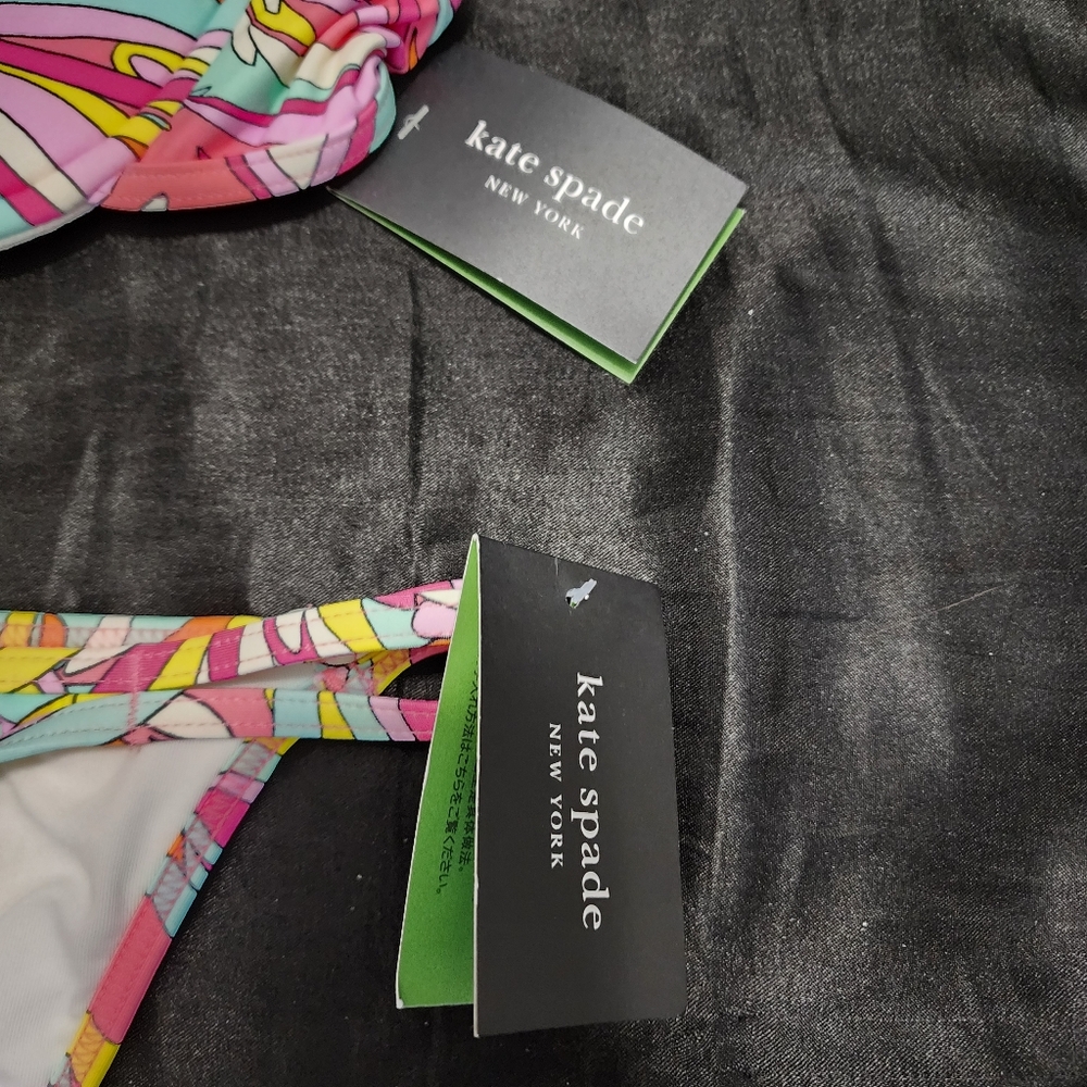 Kate Spade Colorful Floral 2 Piece Bikini - Picture 5 of 10